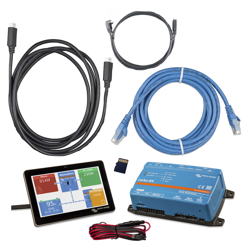 Victron Cerbo GX and Touch 50/70 Monitor Kit | RV Solar System Parts