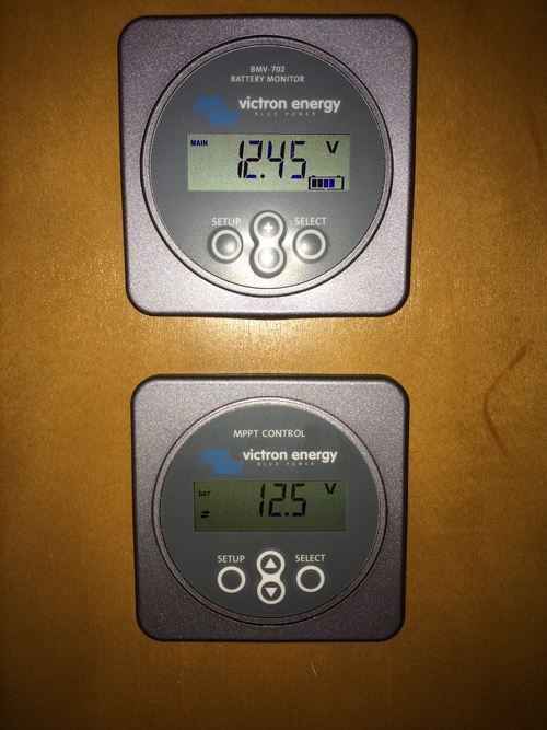 Battery Monitor and Solar Control