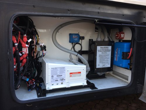 Magnum inverter with Victron charge controllers