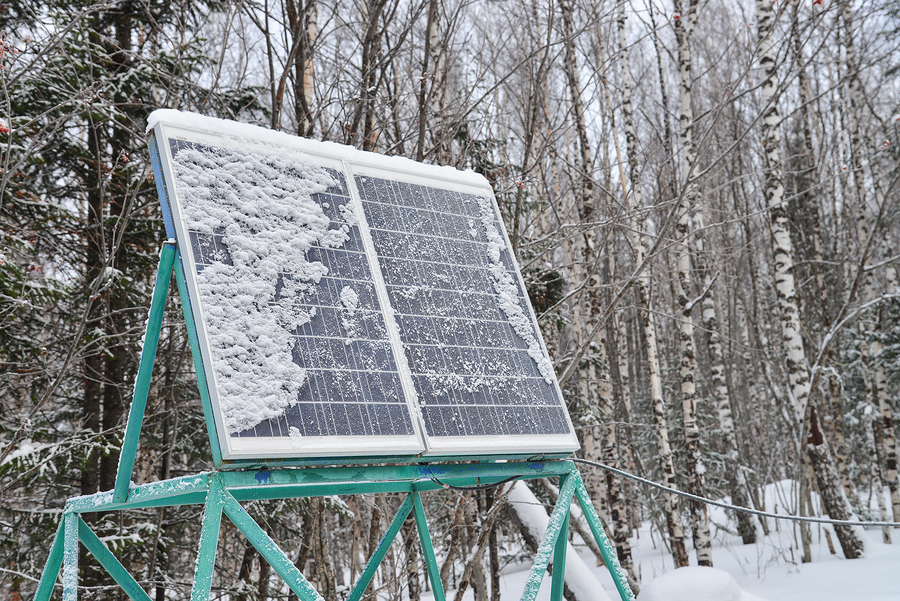 solar+panels+snow